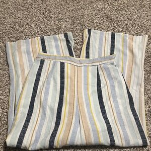 Vestique Multicolor Striped Pants